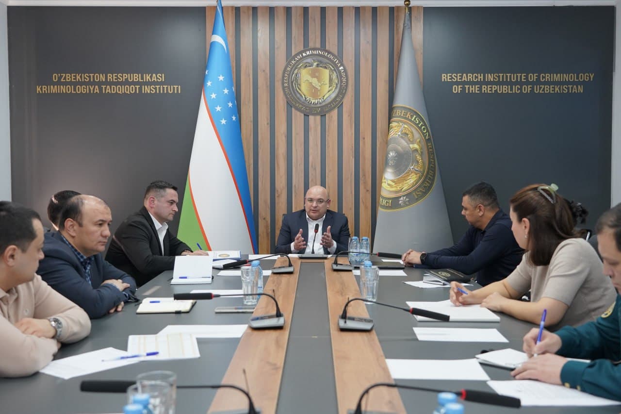 В Исследовательском институте криминологии Республики Узбекистан организован учебный семинар