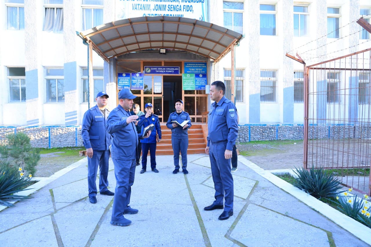 Наманган вилояти ИИБ раҳбарияти томонидан маҳаллаларда ўрганиш ишлари олиб борилиб, жиноятчилик ҳолати таҳлил қилинмоқда