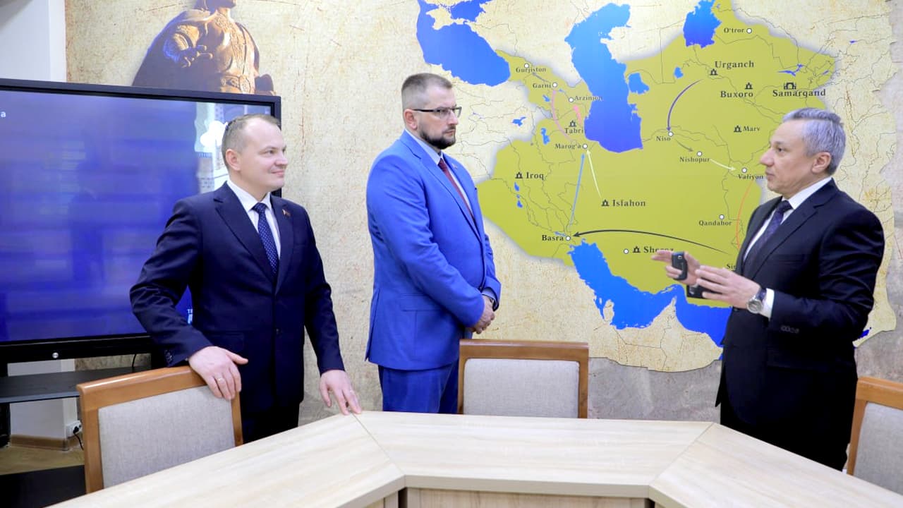 В рамках практического визита в нашу страну представители Республики Беларусь посетили Академию Министерства внутренних дел