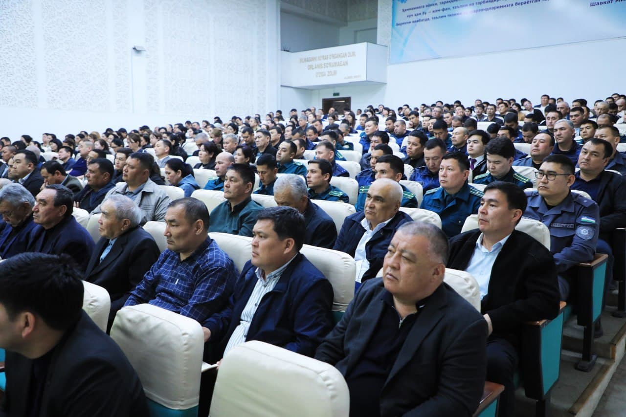 В Нукусе с участием ответственных руководителей Республики Каракалпакстан обсуждены причины преступности