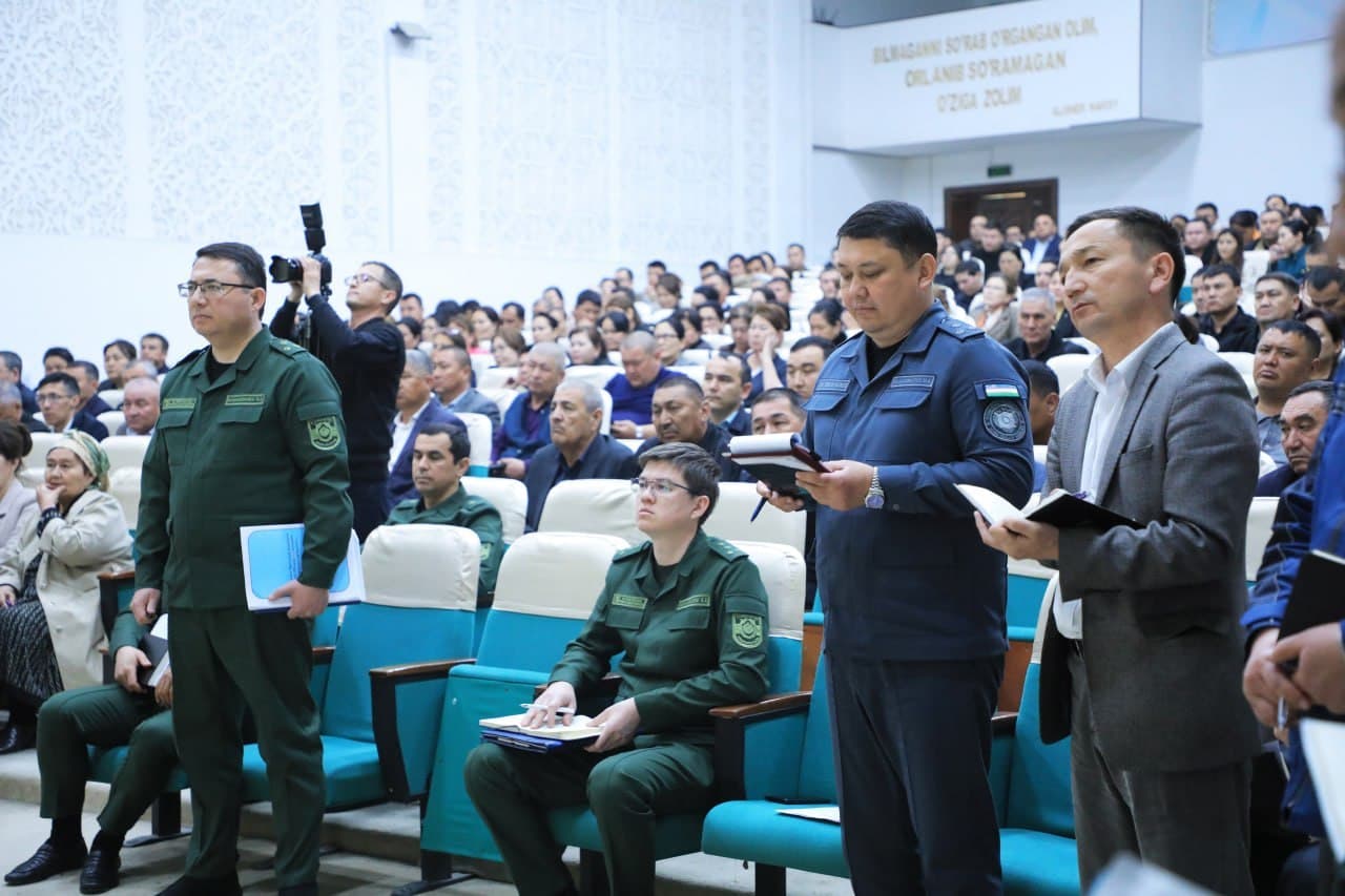 В Нукусе с участием ответственных руководителей Республики Каракалпакстан обсуждены причины преступности