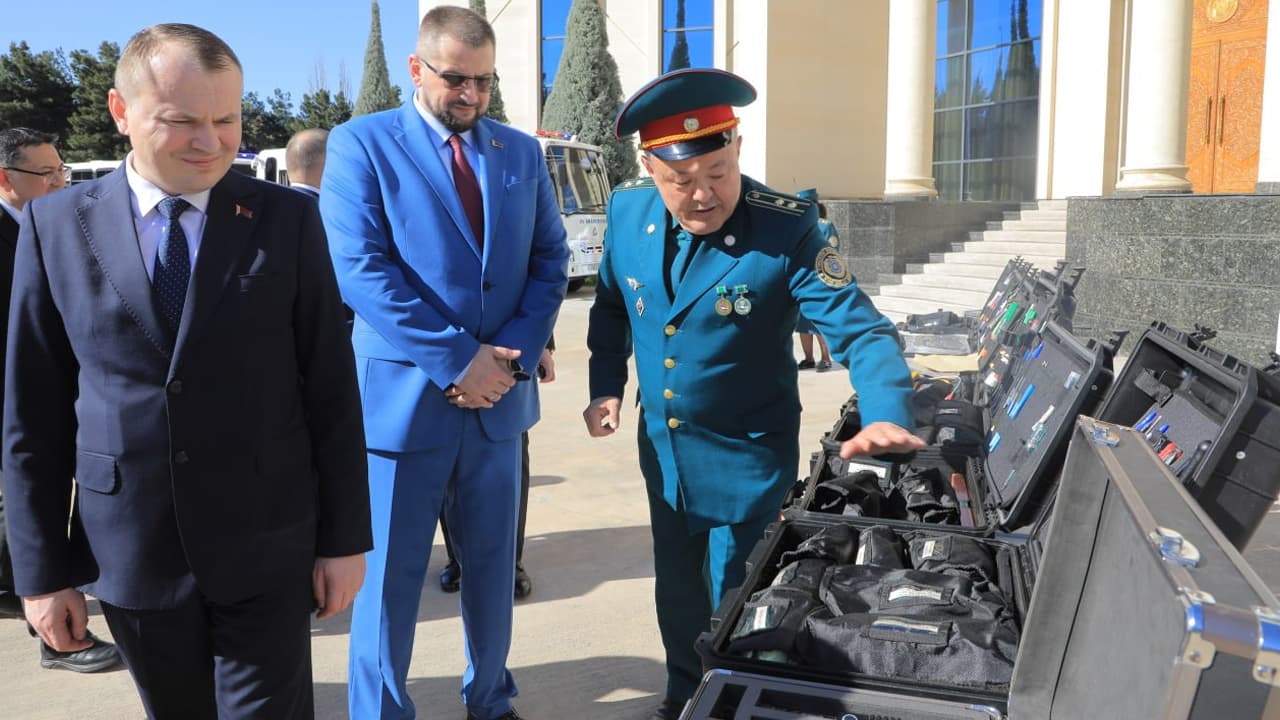 В рамках практического визита в нашу страну представители Республики Беларусь посетили Академию Министерства внутренних дел