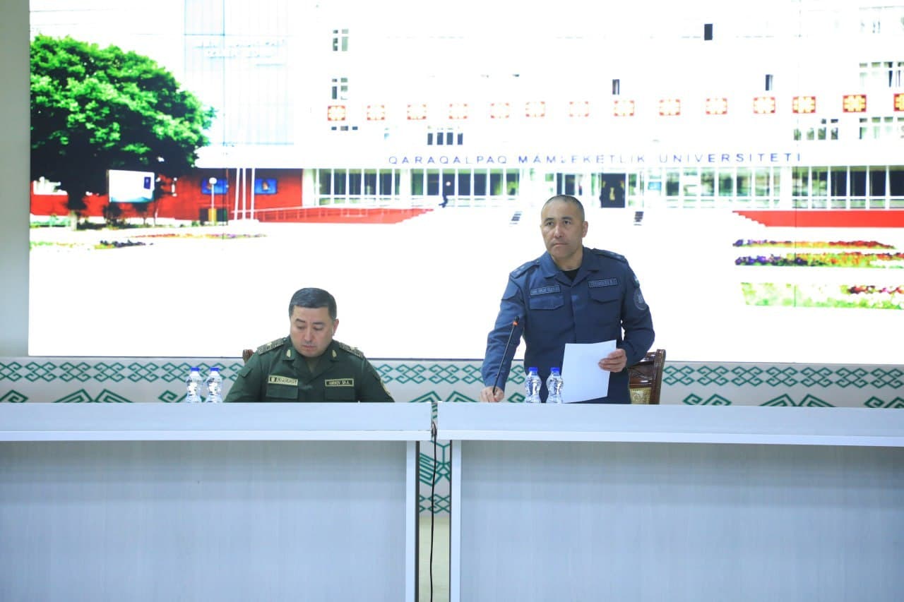 В Нукусе с участием ответственных руководителей Республики Каракалпакстан обсуждены причины преступности