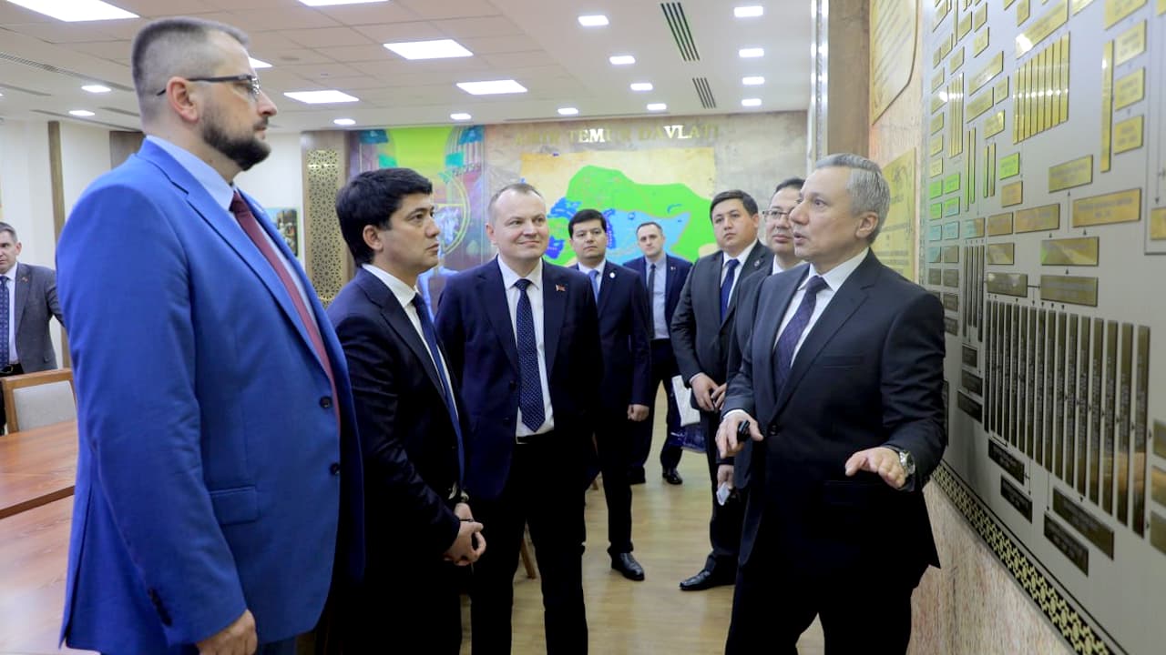 В рамках практического визита в нашу страну представители Республики Беларусь посетили Академию Министерства внутренних дел