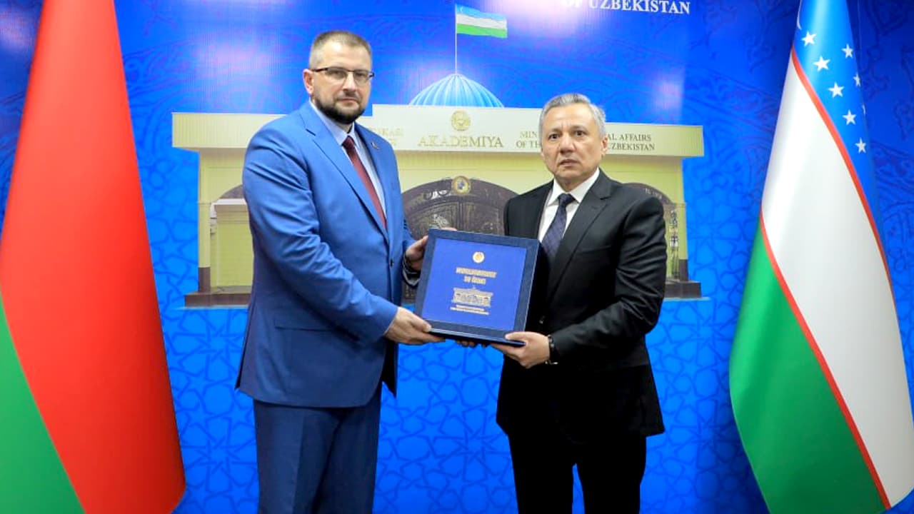 В рамках практического визита в нашу страну представители Республики Беларусь посетили Академию Министерства внутренних дел