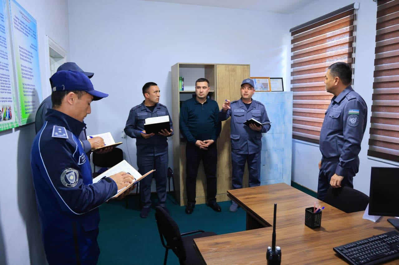 Наманган вилояти ИИБ раҳбарияти томонидан маҳаллаларда ўрганиш ишлари олиб борилиб, жиноятчилик ҳолати таҳлил қилинмоқда