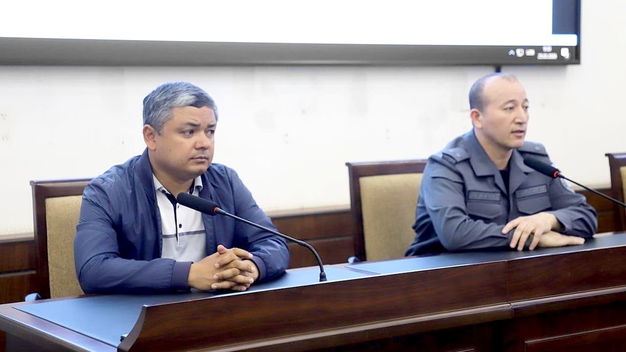 ИИВ Академияси раҳбарияти томонидан пойтахт туманларида “маҳалла еттилиги” учун семинар-тренинглар ташкил этилмоқда