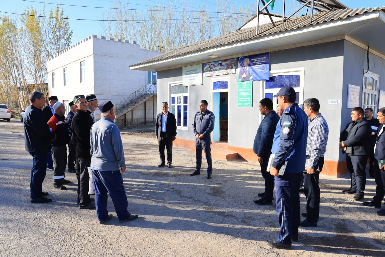 Наманган вилояти ИИБ раҳбарияти томонидан маҳаллаларда ўрганиш ишлари олиб борилиб, жиноятчилик ҳолати таҳлил қилинмоқда