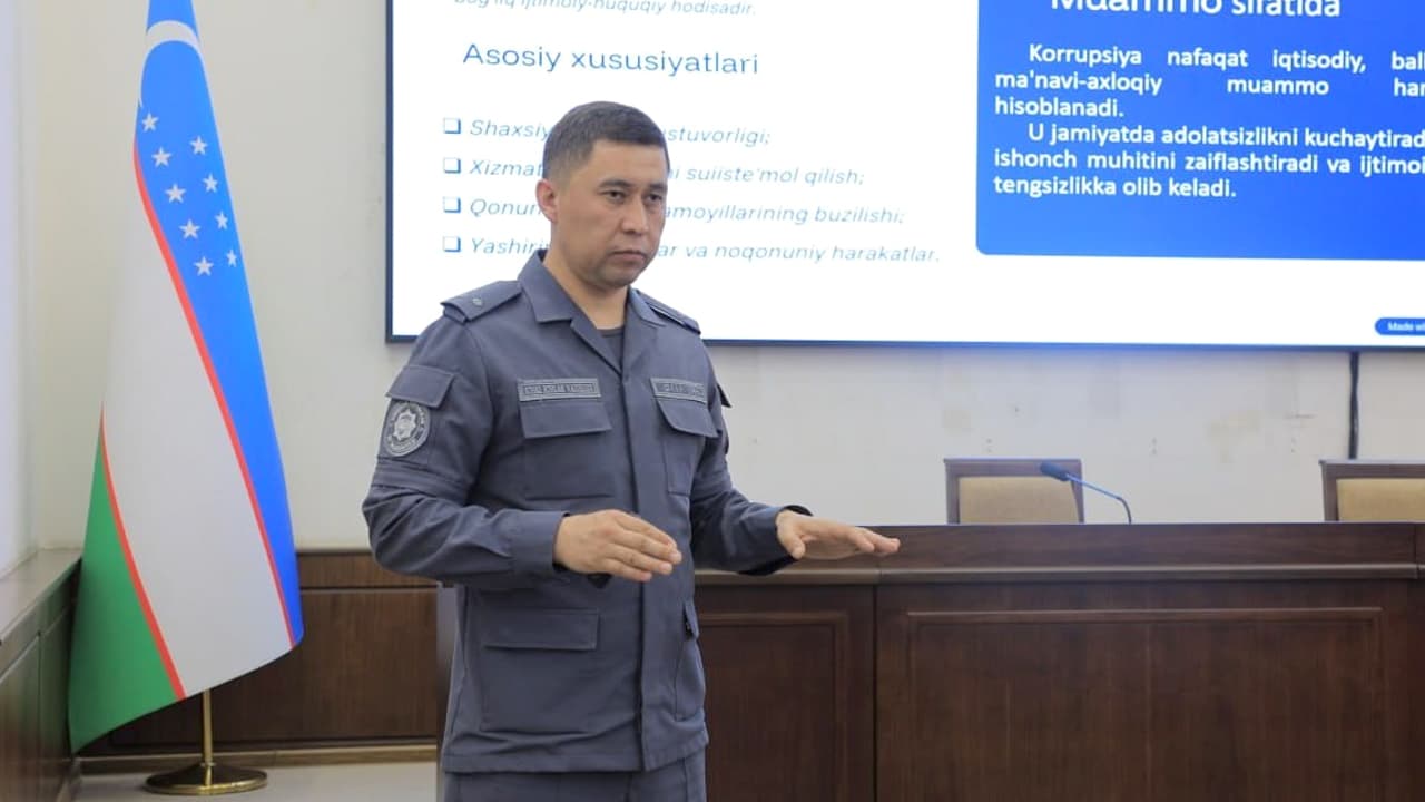 ИИВ Академияси раҳбарияти томонидан пойтахт туманларида “маҳалла еттилиги” учун семинар-тренинглар ташкил этилмоқда