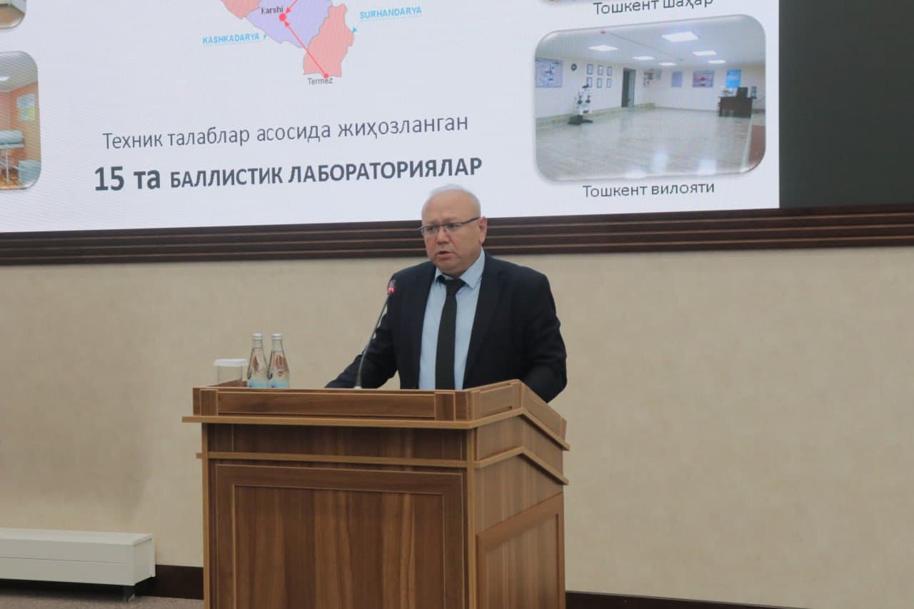 IIV akademiyasida “Oʻqotar qurollar va uning oʻq-dorilari noqonuniy muomalasiga qarshi kurashish: milliy va xalqaro tajriba, raqamli texnologiyalar va zamonaviy xavf-xatarlar” mavzuida milliy seminar boʻlib oʻtdi