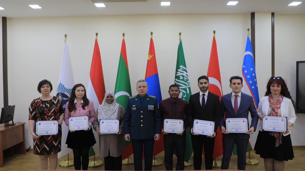 IIV Akademiyasida Xalqaro politsiya akademiyalari assotsiatsiyasi (INTERPA) bilan hamkorlik doirasida tashkil etilgan oʻquv kursi yakunlandi