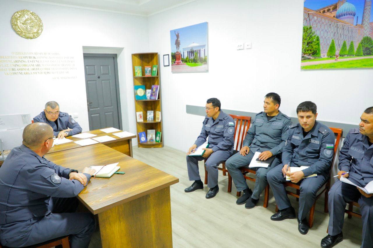 Состоялся прием командующего Караульными войсками МВД