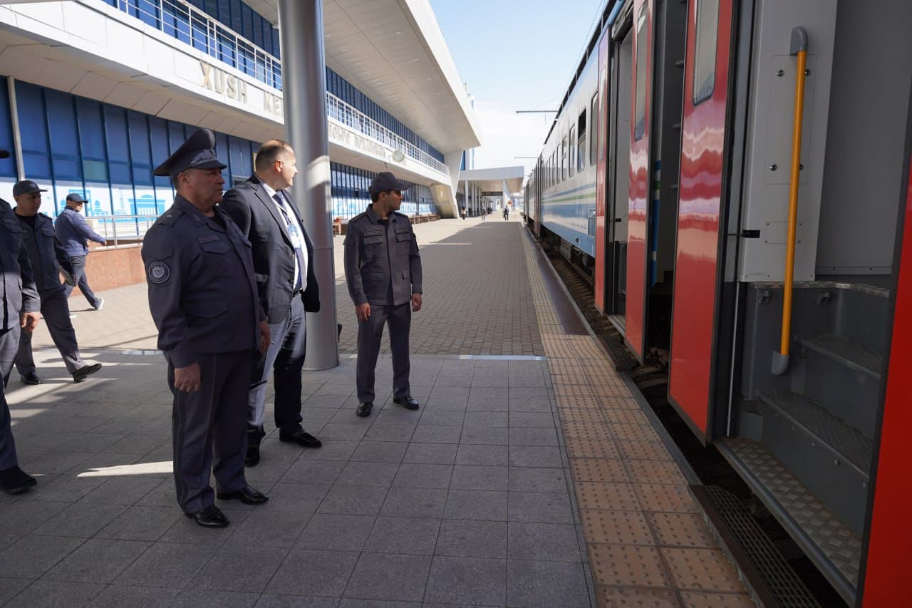 IIV rahbariyati tomonidan Toshkent mintaqasi temir yoʻl transportida xavfsizlikni taʼminlash boshqarmasi xodimlariga bir qator vazifalar belgilandi
