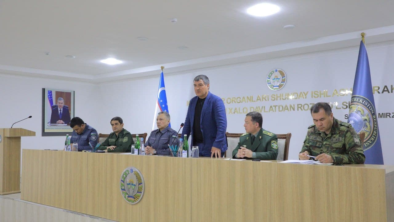 IIV Akademiyasi rahbariyati hamda boshqa masʼul rahbarlar ishtirokida Sergeli tumanida “poytaxt tajribasi” asosida kriminogen vaziyatni barqarorlashtirish masalalari muhokama qilindi