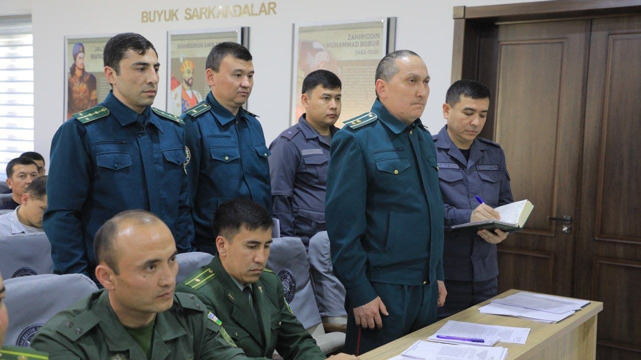 IIV Akademiyasi rahbariyati hamda boshqa masʼul rahbarlar ishtirokida Sergeli tumanida “poytaxt tajribasi” asosida kriminogen vaziyatni barqarorlashtirish masalalari muhokama qilindi