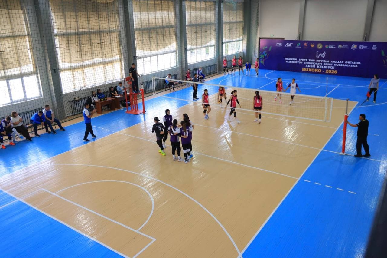 Buxoro voleybolchi qizlari Oʻzbekiston chempionatida ishonchli gʻalabaga erishdi