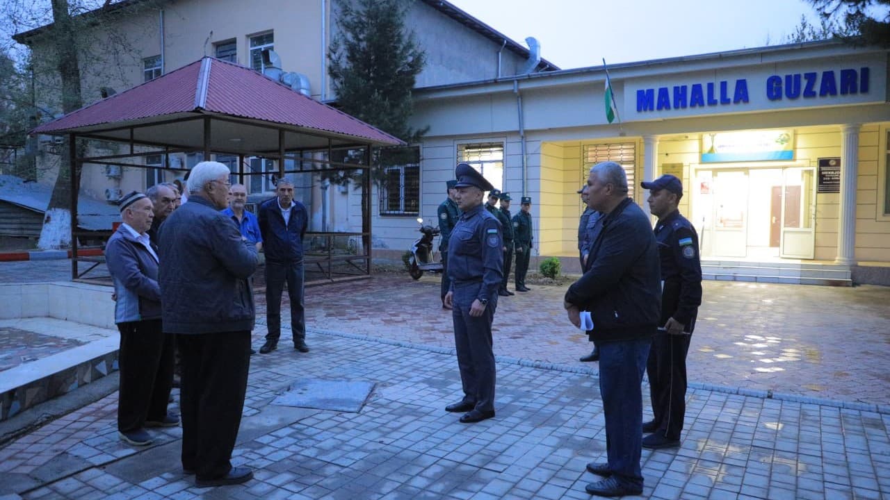 IIV Akademiyasi rahbariyati tomonidan Chilonzor tumani mahallalarining kriminogen vaziyati oʻrganildi