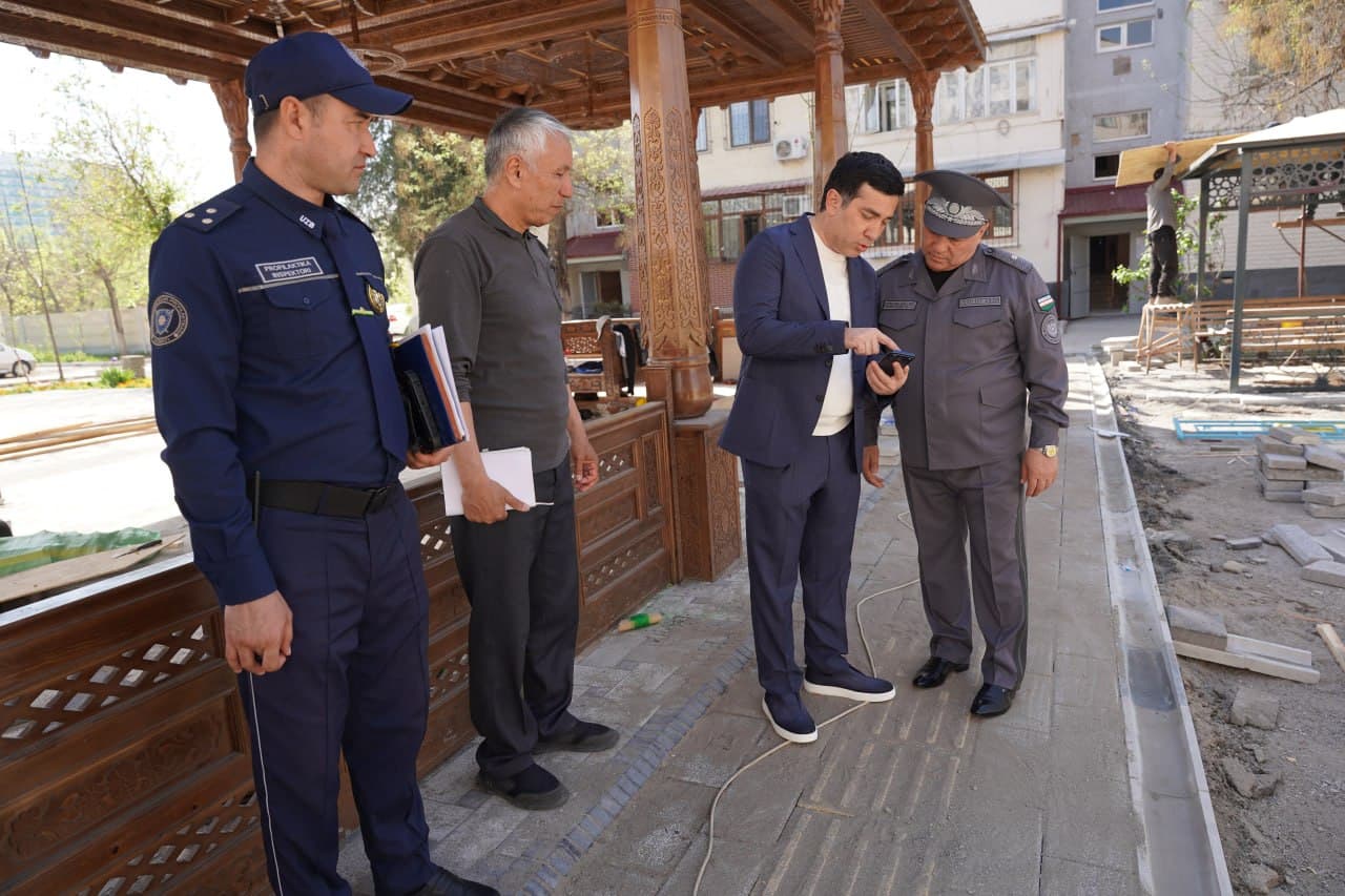 IIV rahbariyati tomonidan Toshkent shahri Mirobod tumanidagi “Ziyonur” hamda 1-son sport maktabi da oʻrganishlar olib borildi