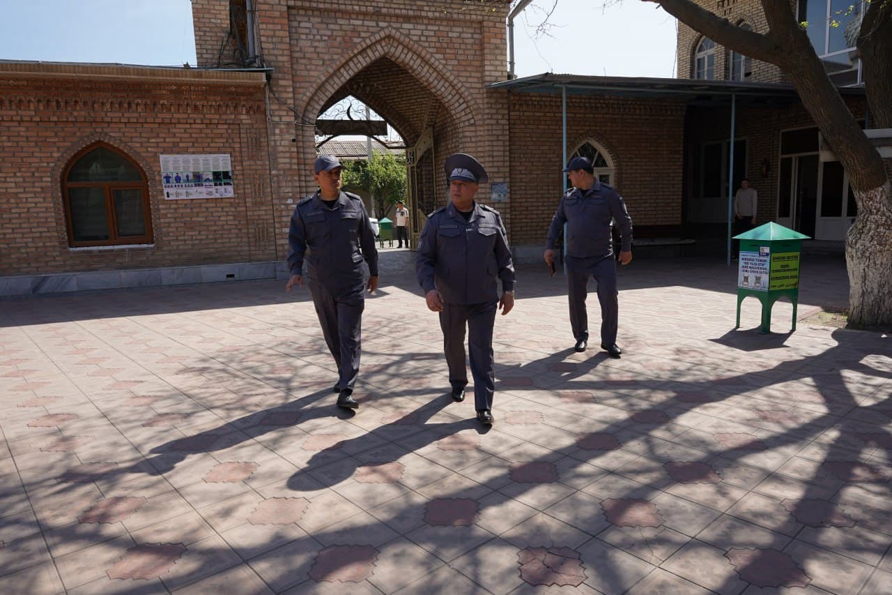 IIV rahbariyati tomonidan Toshkent shahri Mirobod tumanidagi “Qoʻyliq-Ota” hamda “Qoʻyliq-Ota” jome masjidida oʻrganishlar olib borildi