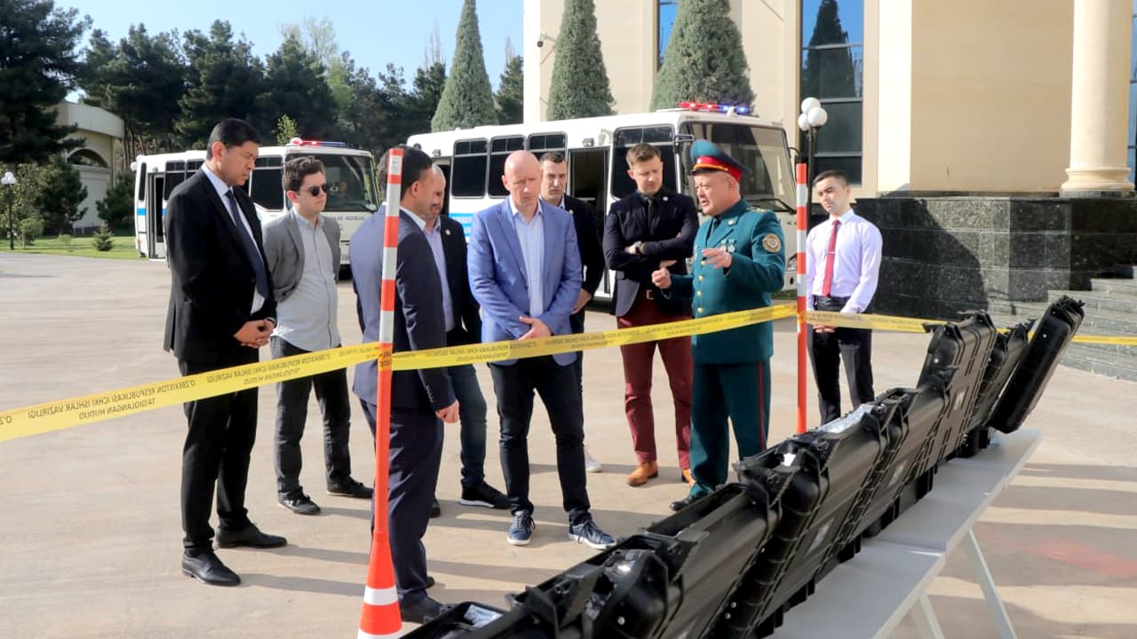 IIV Akademiyasiga Vengriya milliy tergov byurosi direktori oʻrinbosari David Norbert boshchiligidagi delegatsiya tashrif buyurdi