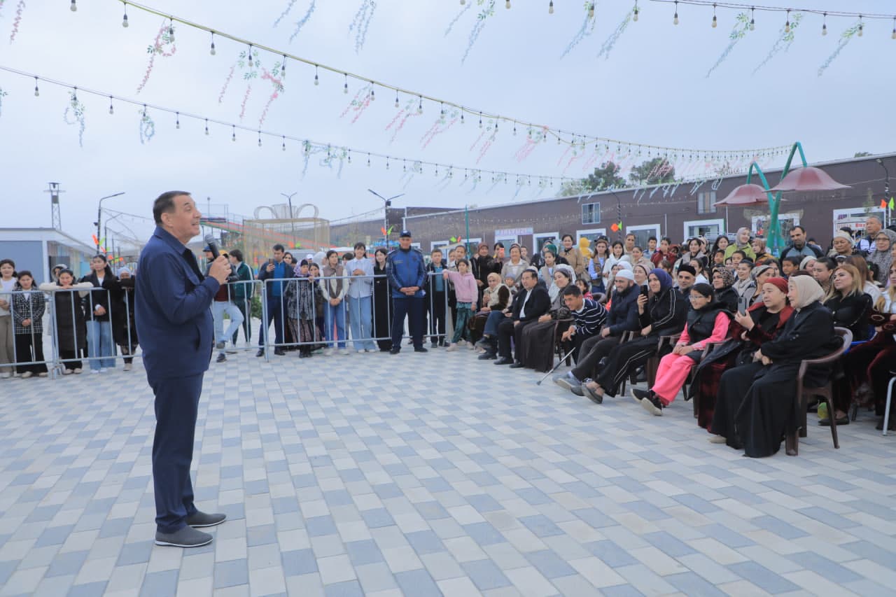 Oʻzbekiston Respublikasi IIV Madaniyat saroyi “Ashula va raqs” ansamblining Surxondaryo viloyatida konsert dasturi tashkil etildi