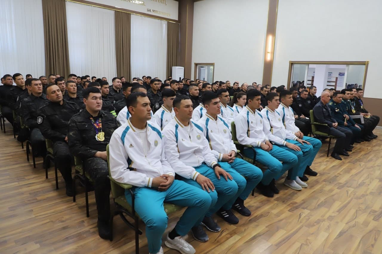 “Payshanba – Yoshlar kuni” munosabati bilan IIV Maxsus operatsiyalarni muvofiqlashtirish boshqarmasida “Rahbar va yoshlar” maʼnaviy-maʼrifiy tadbiri oʻtkazildi