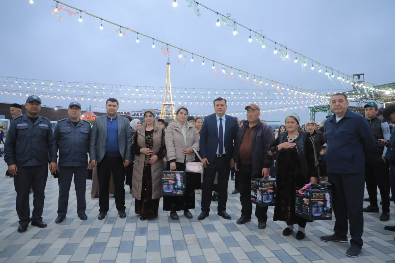 Oʻzbekiston Respublikasi IIV Madaniyat saroyi “Ashula va raqs” ansamblining Surxondaryo viloyatida konsert dasturi tashkil etildi