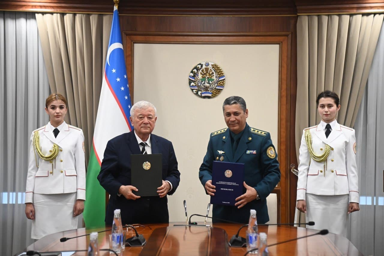 Oliy Majlis Senatining Mudofaa va xavfsizlik masalalari qoʻmitasi hamda Oʻzbekiston Respublikasi Kriminologiya tadqiqot instituti oʻrtasida Hamkorlik memorandumi imzolandi