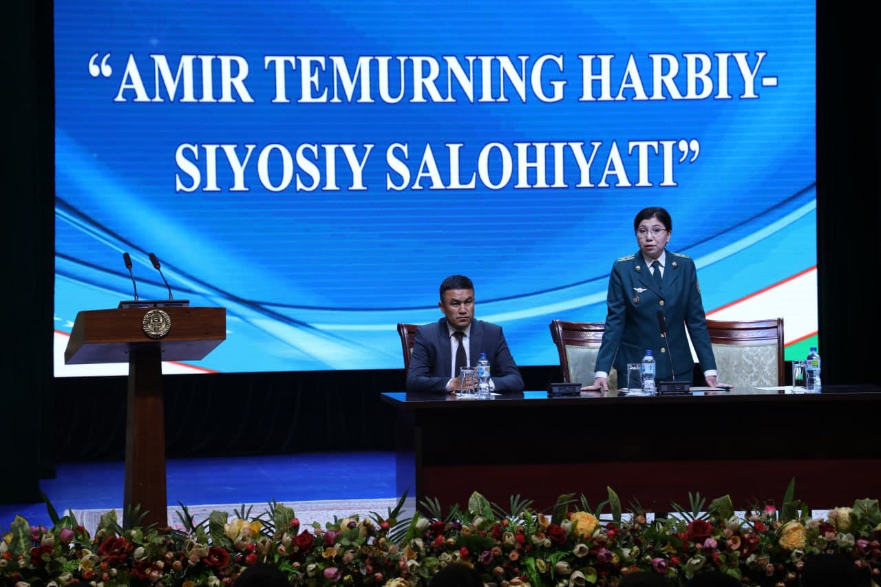 «Амир Темурнинг ҳарбий-сиёсий салоҳияти» мавзусида «Маънавият ва маърифат» дарси ташкил этилди