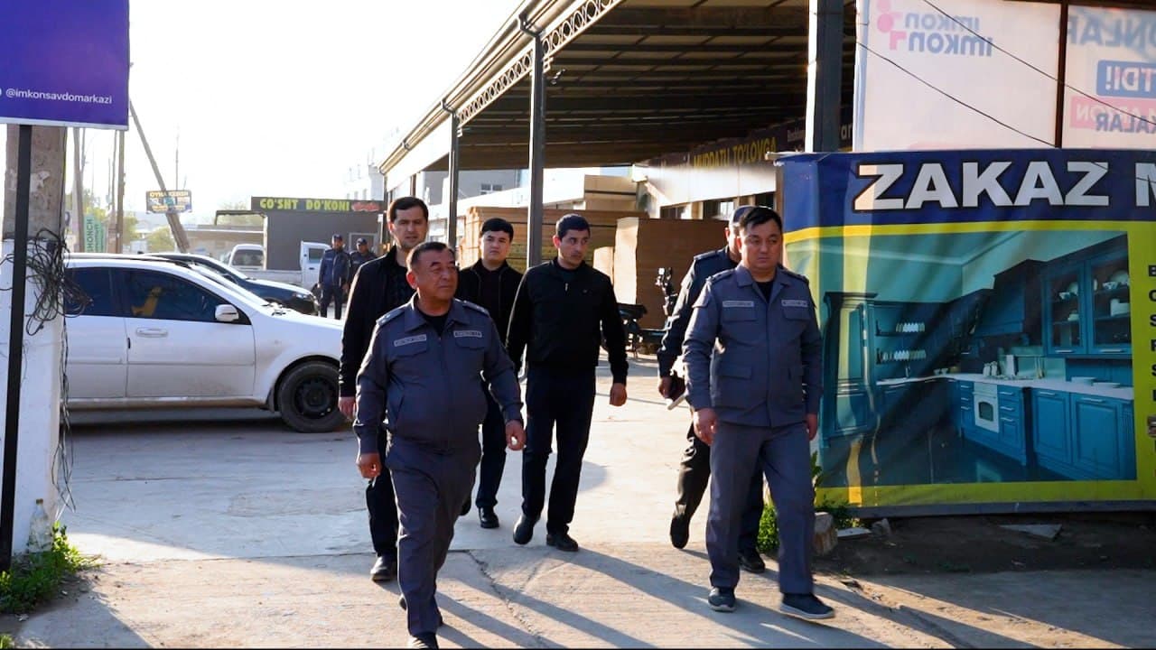 Qashqadaryo viloyati IIB rahbariyati tomonidan Koson tumanida kompleks oʻrganish ishlari amalga oshirildi