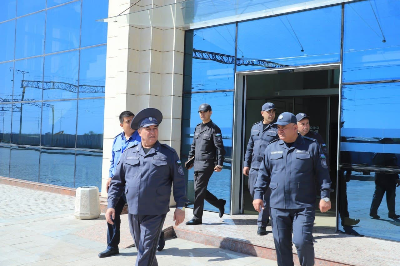 IIV rahbariyati tomonidan Xorazm viloyati Transportda xavfsizlikni taʼminlash boshqarmasi hamda Xavfsiz turizm tizimi faoliyat koʻzdan kechirildi