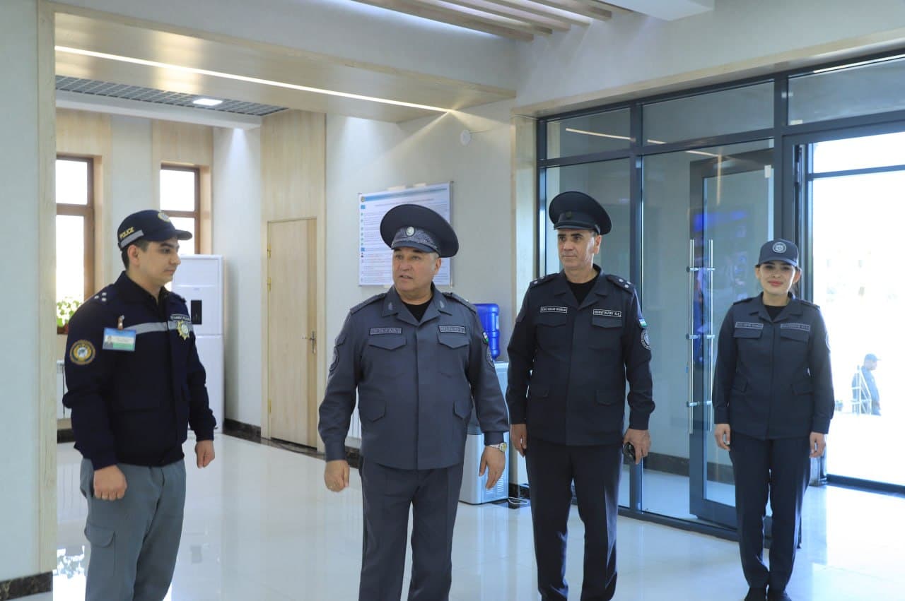 IIV rahbariyati tomonidan Xorazm viloyati Transportda xavfsizlikni taʼminlash boshqarmasi hamda Xavfsiz turizm tizimi faoliyat koʻzdan kechirildi