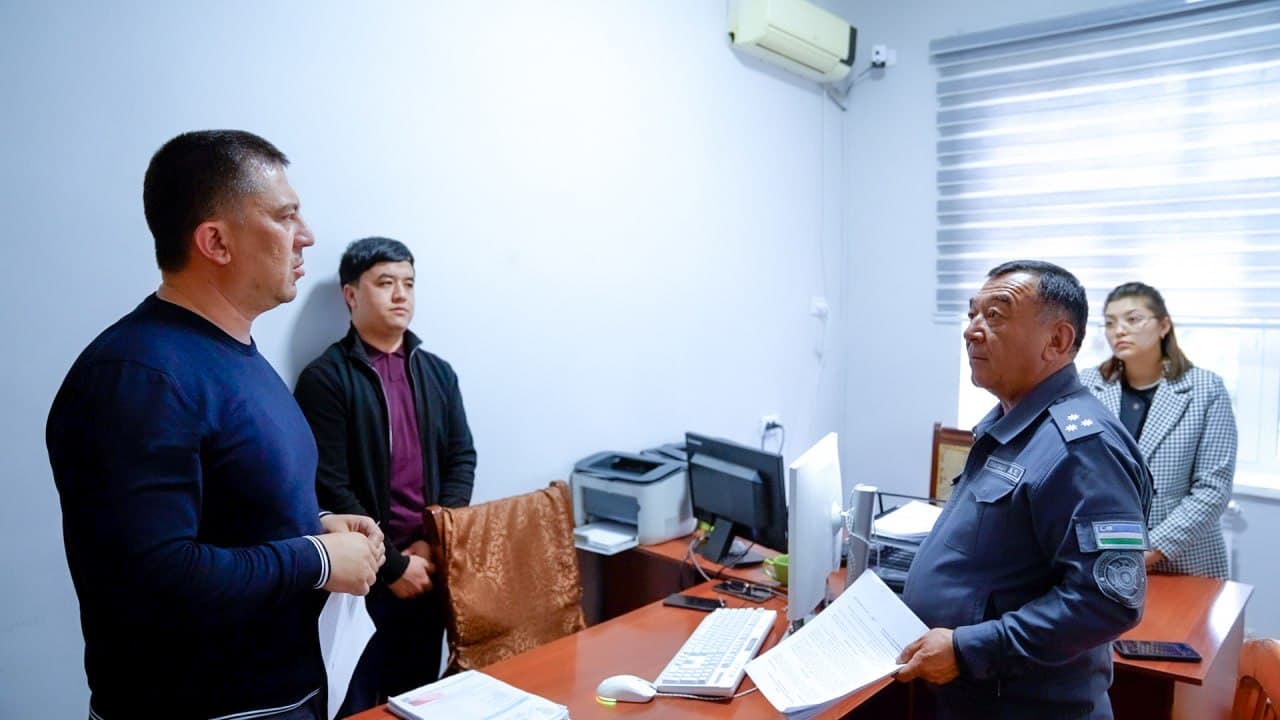 Qashqadaryo viloyati IIB rahbariyati tomonidan Koson tumanida kompleks oʻrganish ishlari amalga oshirildi