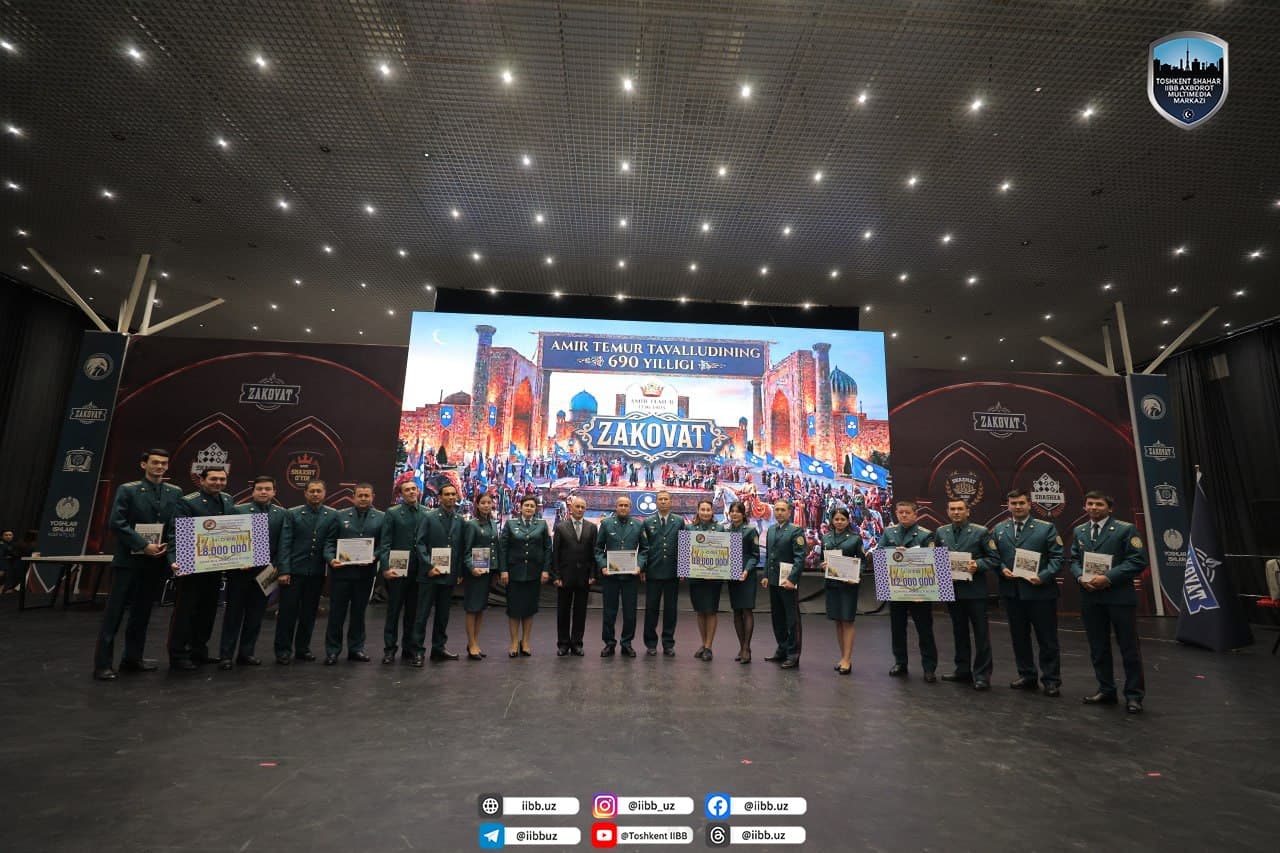 Poytaxt IIBB saflarida bilimdonlar aniqlandi