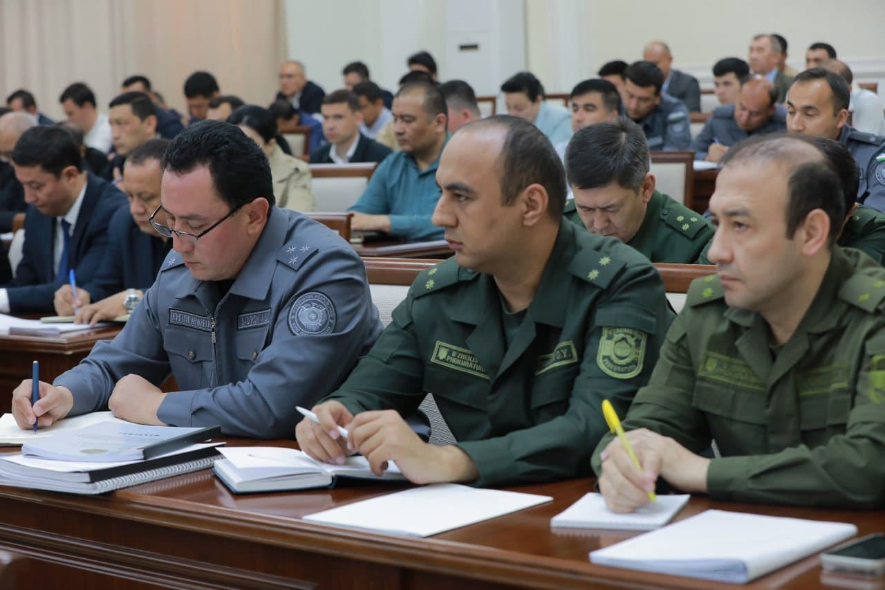 Toshkent viloyatida jamoat xavfsizligini taʼminlash masalasiga bagʻishlangan respublika idoralararo muvofiqlashtiruvchi shtabning kengaytirilgan yigʻilishi boʻlib oʻtdi