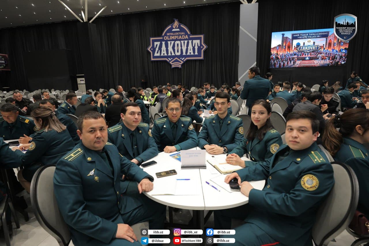 Poytaxt IIBB saflarida bilimdonlar aniqlandi