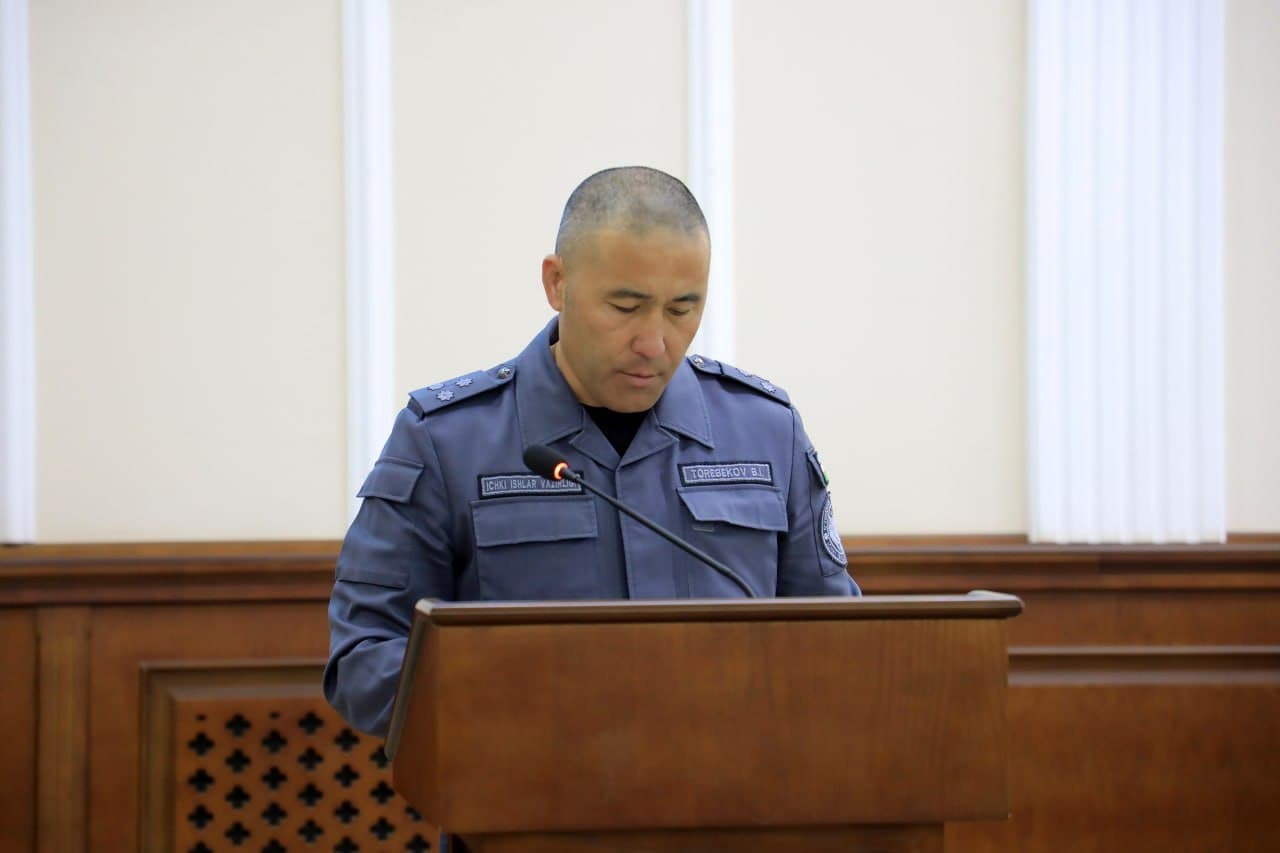 Qoraqalpogʻiston Respublikasi Vazirlar Kengashi raisi hamda Ichki ishlar vaziri ishtirokida kiberxavfsizlik masalalariga bagʻishlangan kengaytirilgan yigʻilish boʻlib oʻtdi