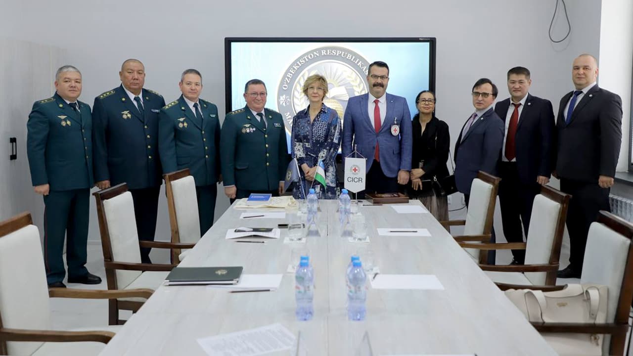 IIV Malaka oshirish institutida Xalqaro Qizil Xoch Qoʻmitasi bilan hamkorlik istiqbollari muhokama qilindi