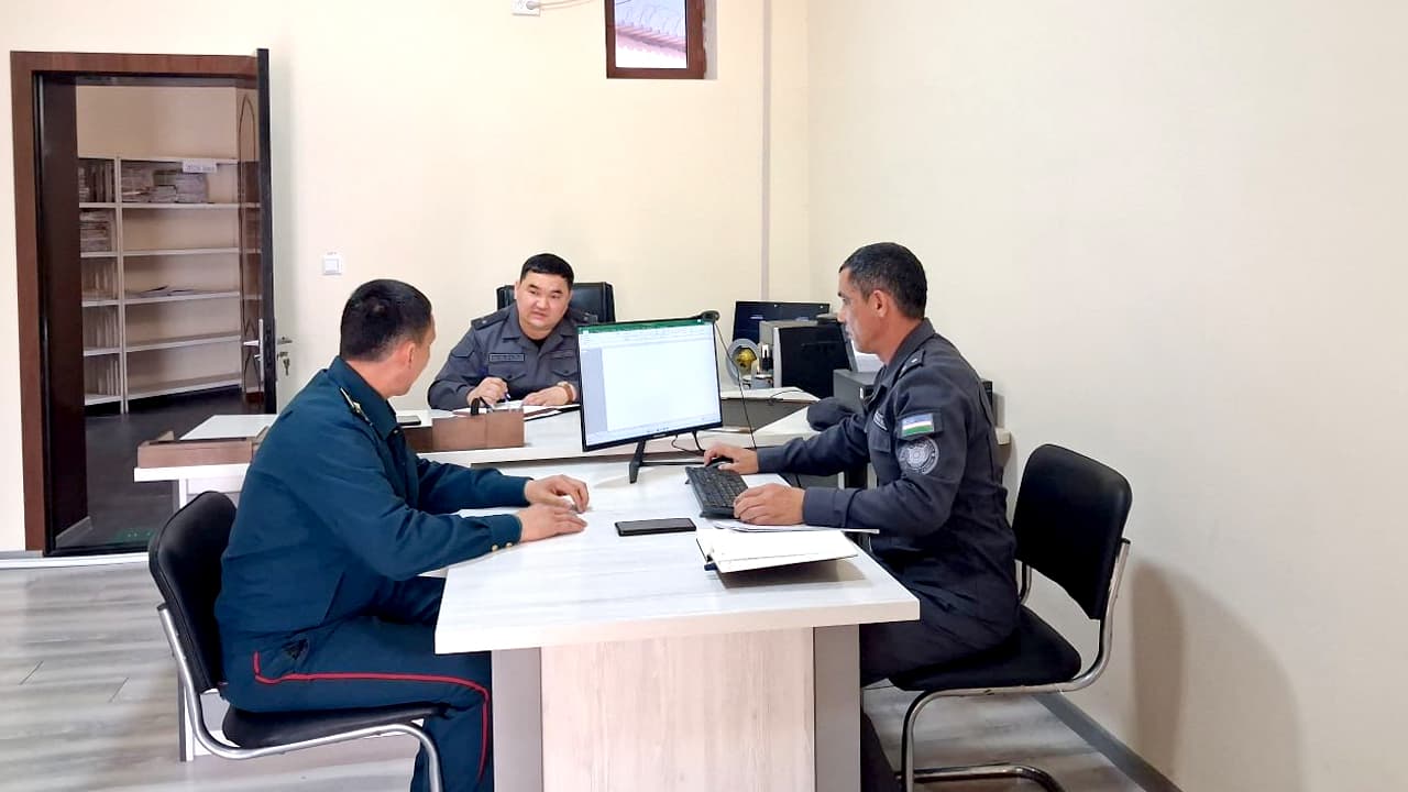 Ички ишлар вазирлиги раҳбарияти томонидан Бухоро вилоятида пробация хизматлари фаолияти танқидий-таҳлилий ўрганилди