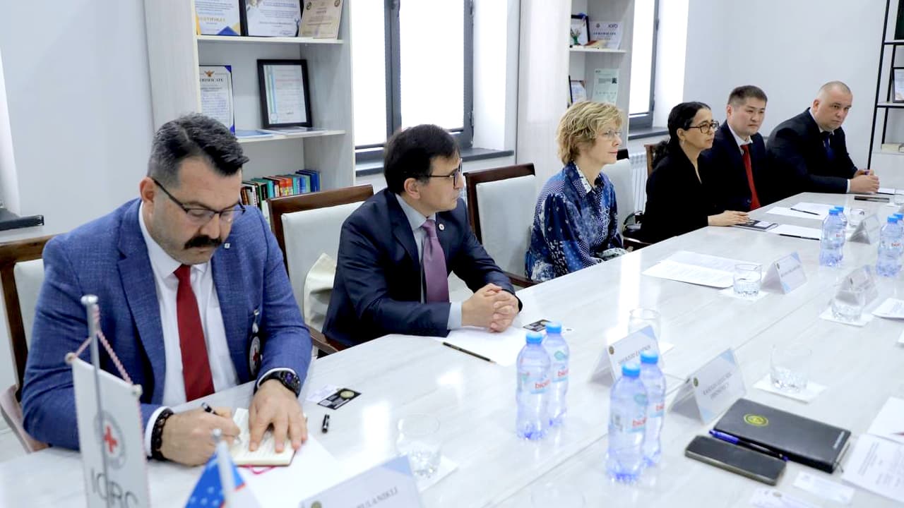 IIV Malaka oshirish institutida Xalqaro Qizil Xoch Qoʻmitasi bilan hamkorlik istiqbollari muhokama qilindi