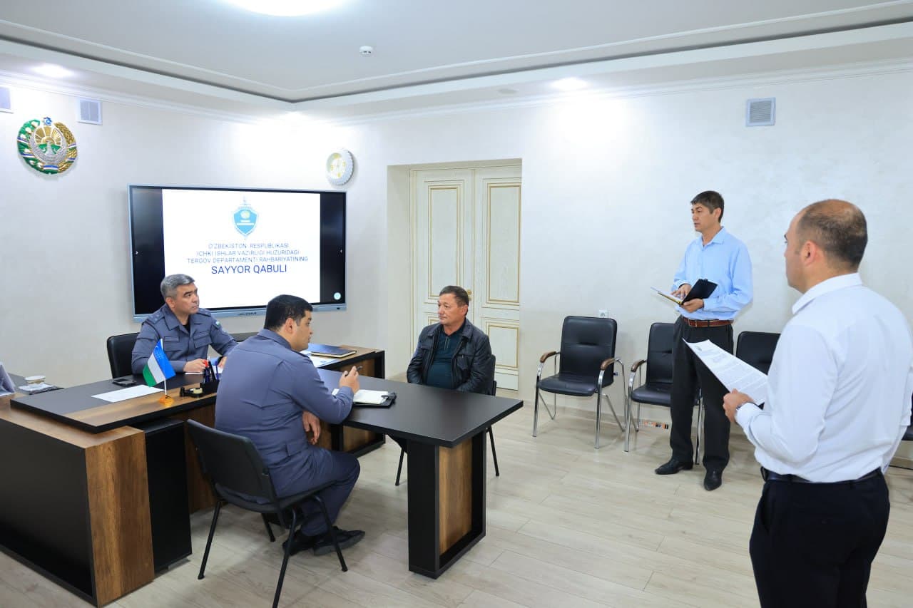 Состоялся выездной прием руководства Следственного департамента при МВД