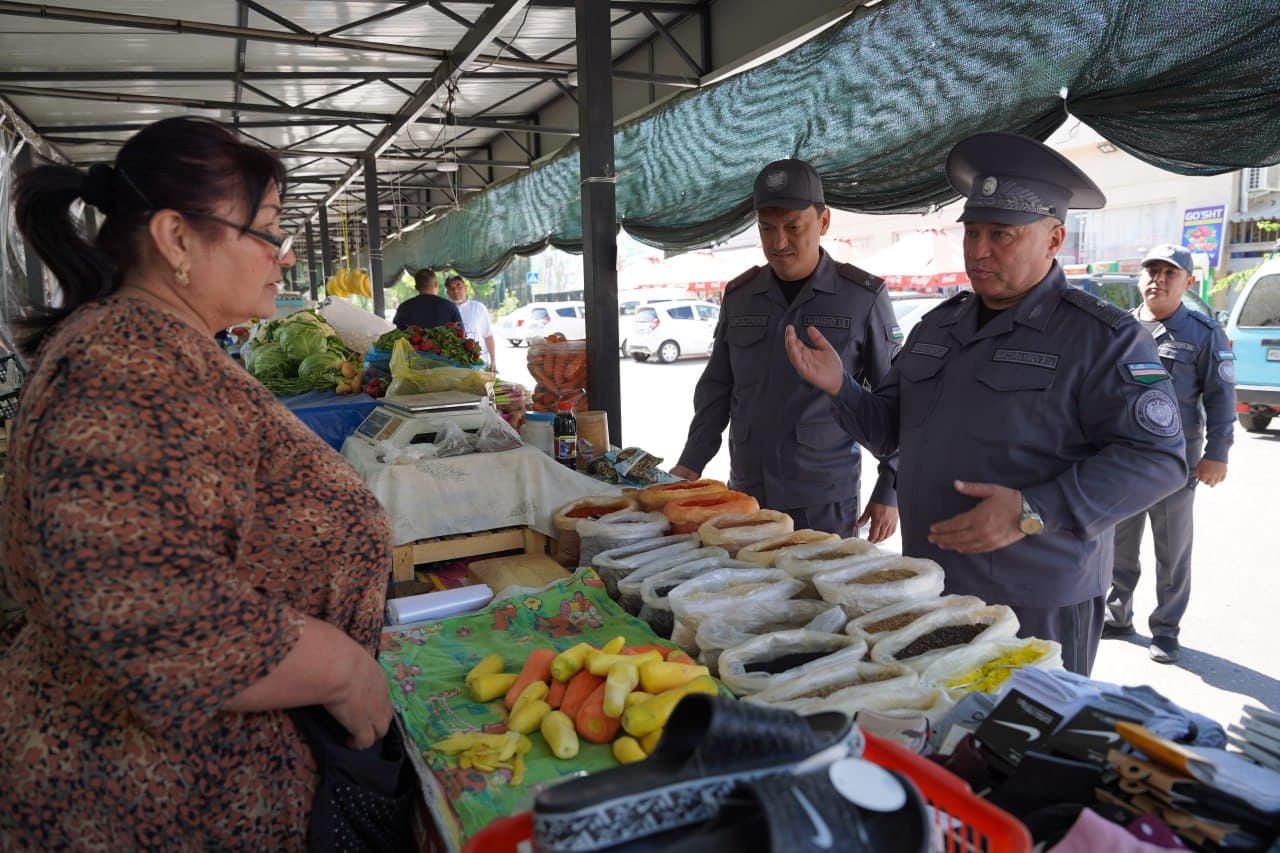 Руководством МВД изучалась практическая работа по созданию безопасной среды в махаллях Биродарлик, Темир йулчилар и Тонг юлдузи Мирабадского района города Ташкента