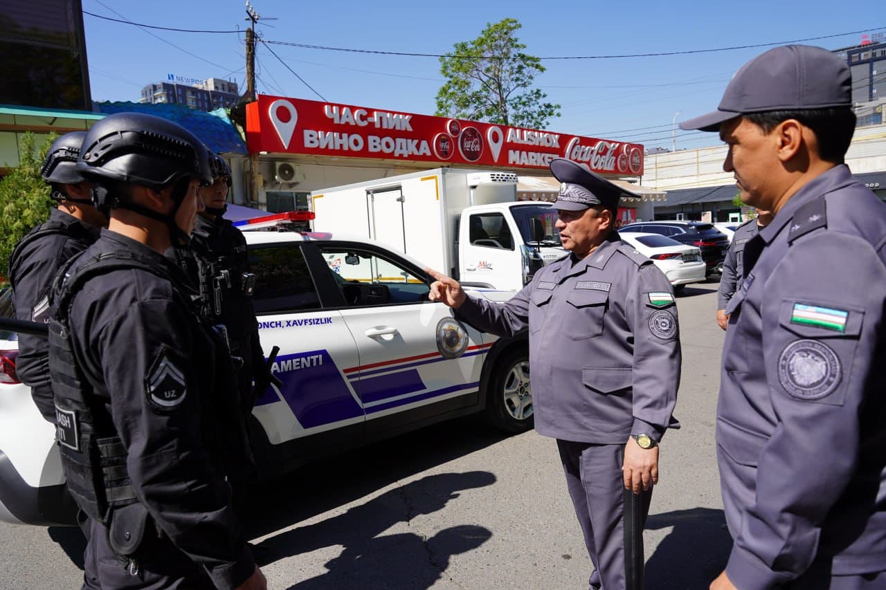 Руководством МВД изучалась практическая работа по созданию безопасной среды в махаллях Биродарлик, Темир йулчилар и Тонг юлдузи Мирабадского района города Ташкента