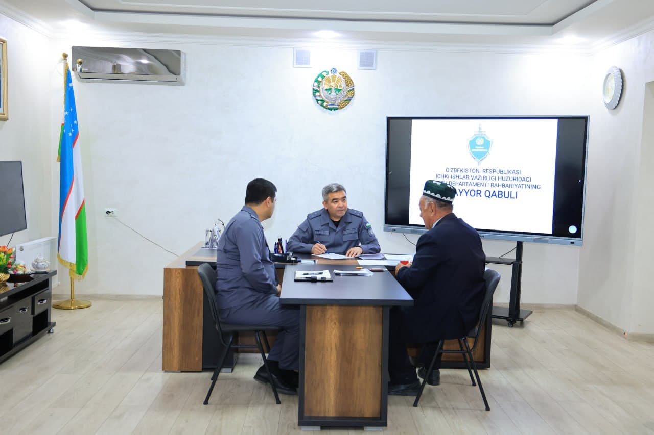 Состоялся выездной прием руководства Следственного департамента при МВД