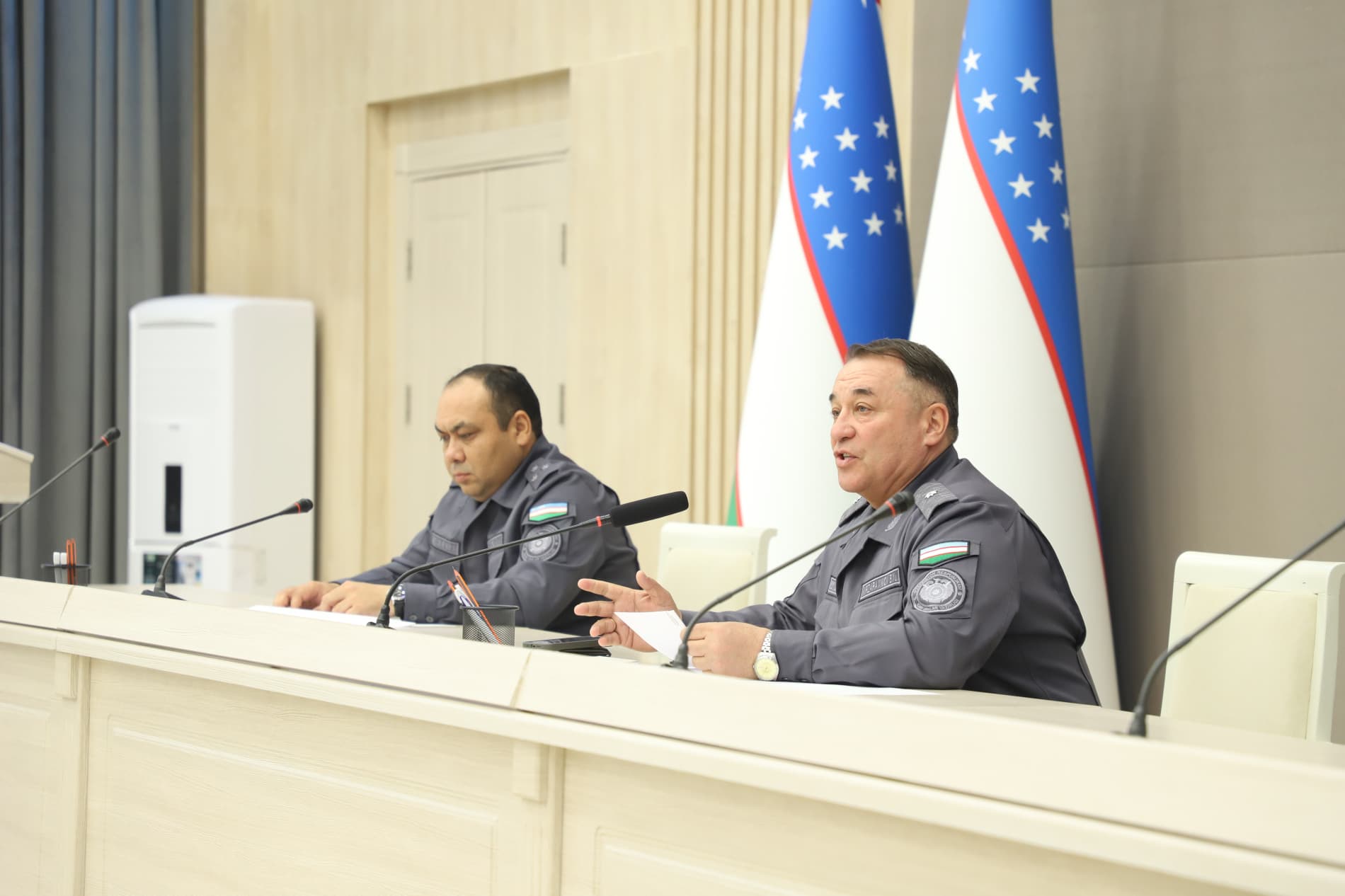 ИИВ раҳбарияти томонидан Тошкент вилоятида ички ишлар органларининг жанговар шайлик ва жисмоний тайёргарлик текширувлари якунлари юзасидан йиғилиш ўтказилди