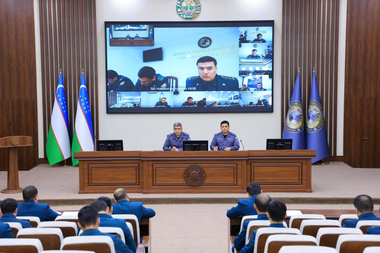 Namangan viloyati IIBda “Surxondaryo tajribasi”ni joriy etish boʻyicha seminar mashgʻuloti boʻlib oʻtdi