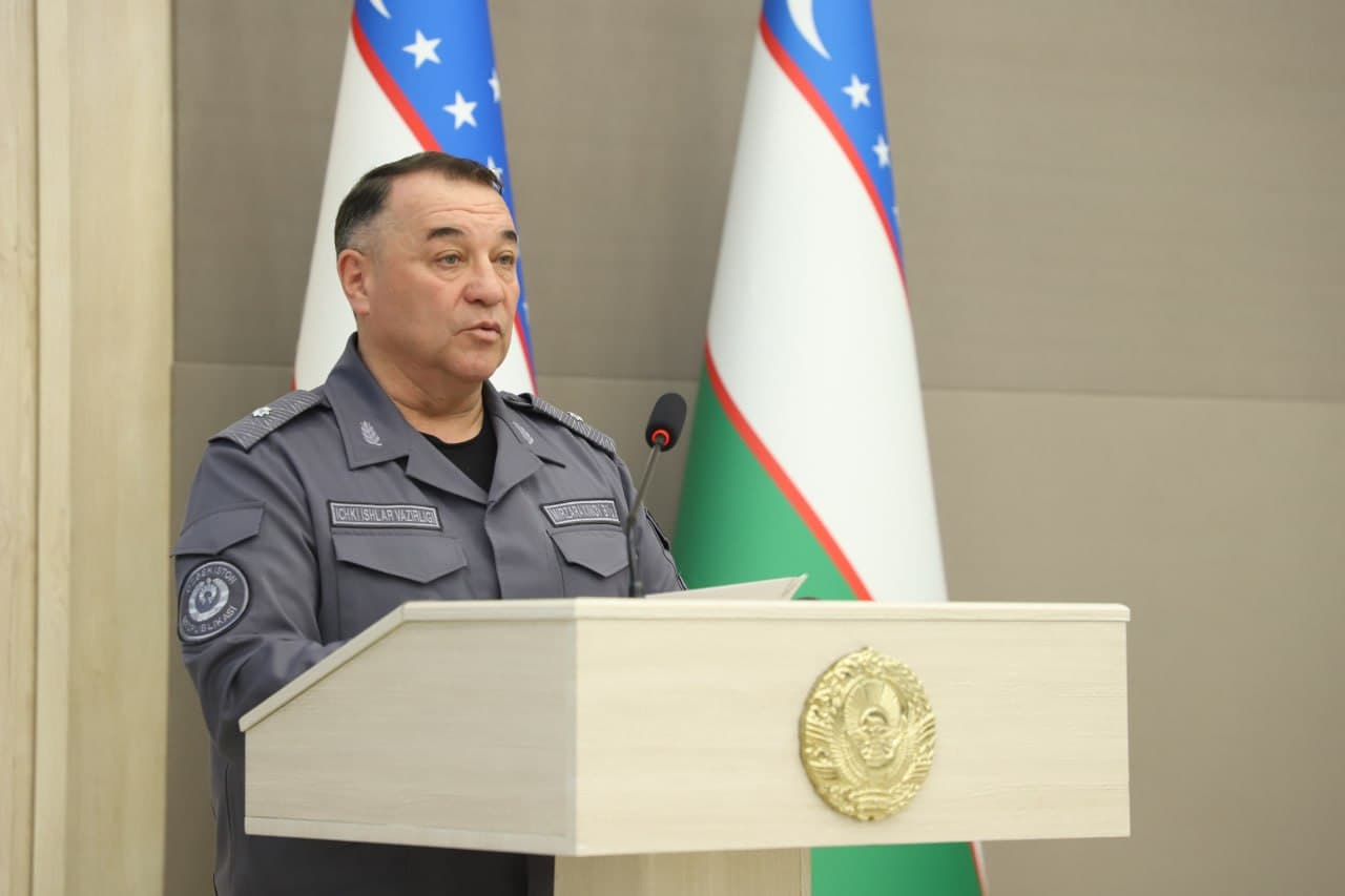 ИИВ раҳбарияти томонидан Тошкент вилоятида ички ишлар органларининг жанговар шайлик ва жисмоний тайёргарлик текширувлари якунлари юзасидан йиғилиш ўтказилди
