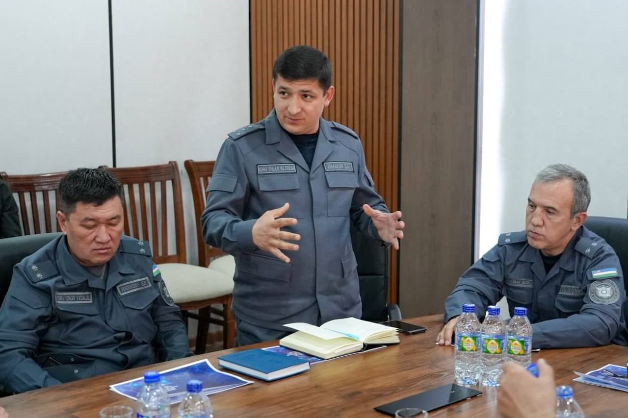 IIV “Xavfsiz shahar” markazida oʻquv seminari tashkil etildi