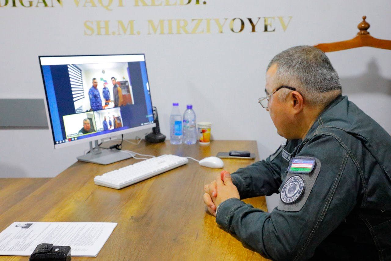 Ички ишлар вазирлиги Қоровул қўшинлари раҳбарияти томонидан жисмоний ва юридик шахслар қабули ташкил этилди