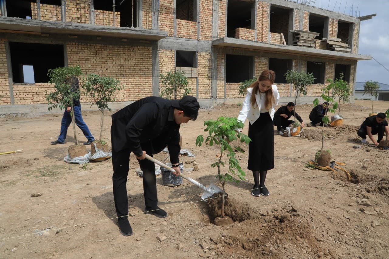 Пресс-тур в УВД Джизакской области: социальная защита, современные условия и пример преобразований в рамках проекта "Яшил макон"